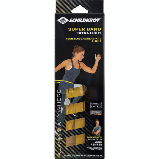 SUPER BAND Extra-Light 13mm yellow,1 Widerstandsband, 4C Box KEINE FARBE KEINE FARBE Bild 1