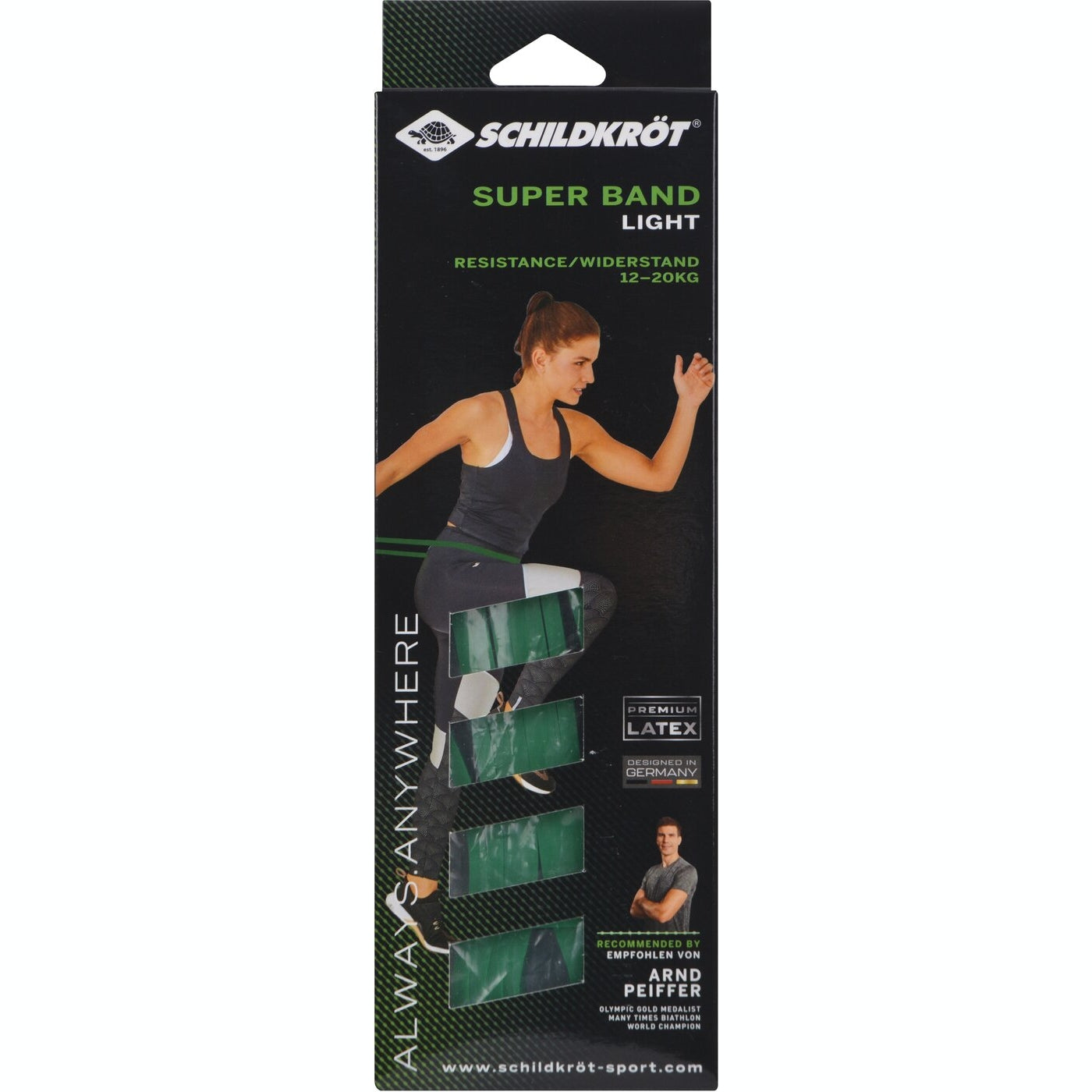 SUPER BAND Light 21mm green, 1 Wide KEINE FARBE Bild 1