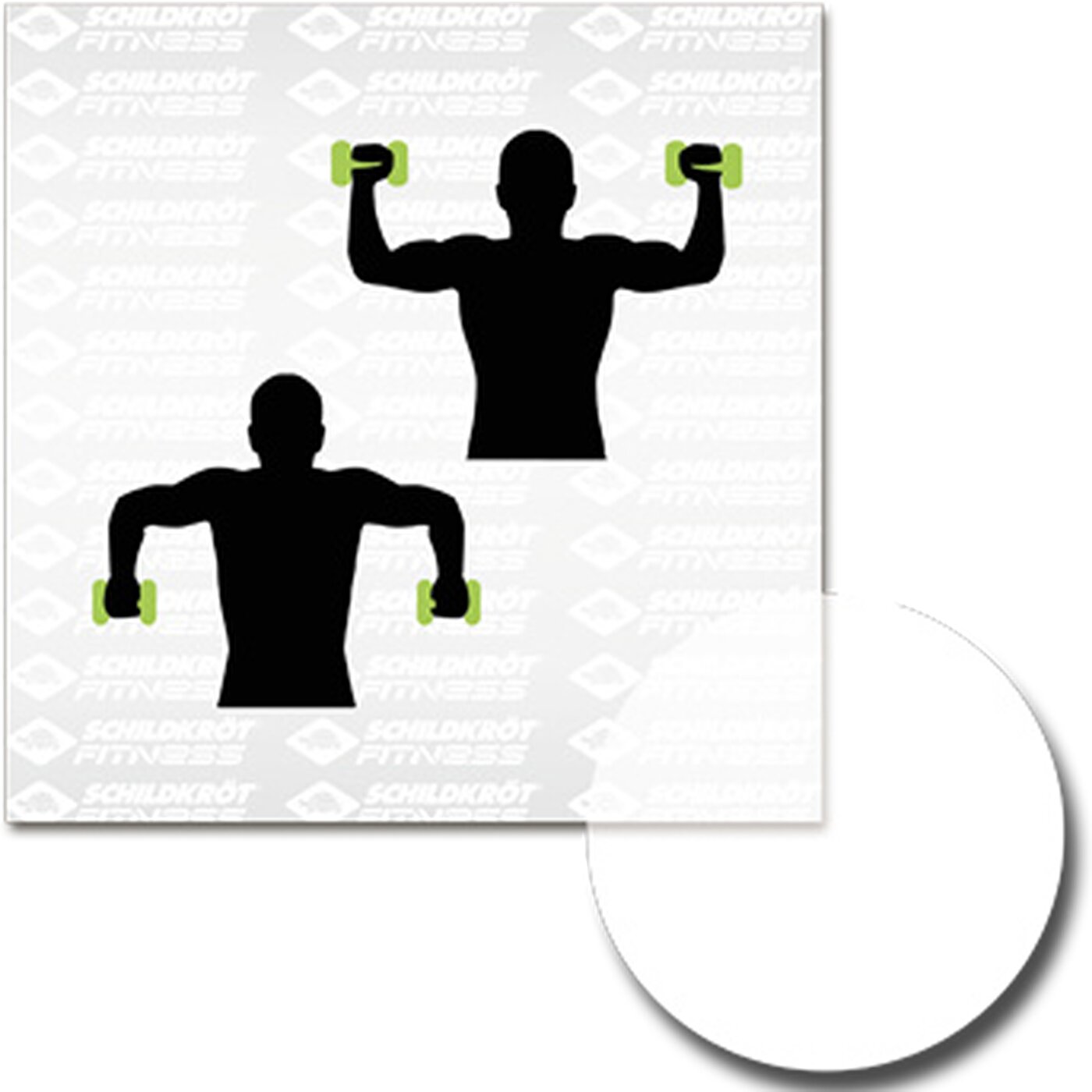 VINYL HANTEL Set, 2x 2,0kg (grey), in 4C-Box, KEINE FARBE KEINE FARBE Bild 6