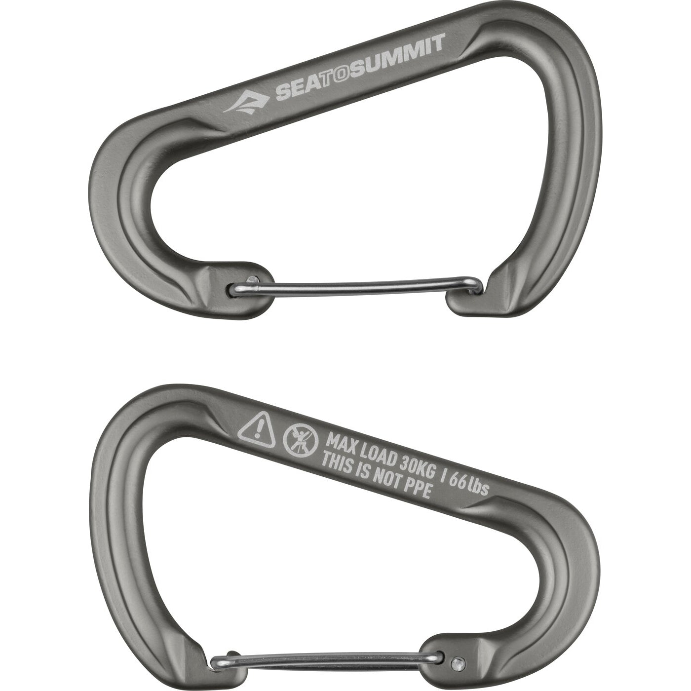 Accessory Carabiner Large Set 2pcs GREY-L GREY-L Bild 1