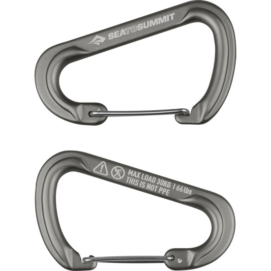 Accessory Carabiner Large Set 2pcs GREY-L GREY-L Bild 1