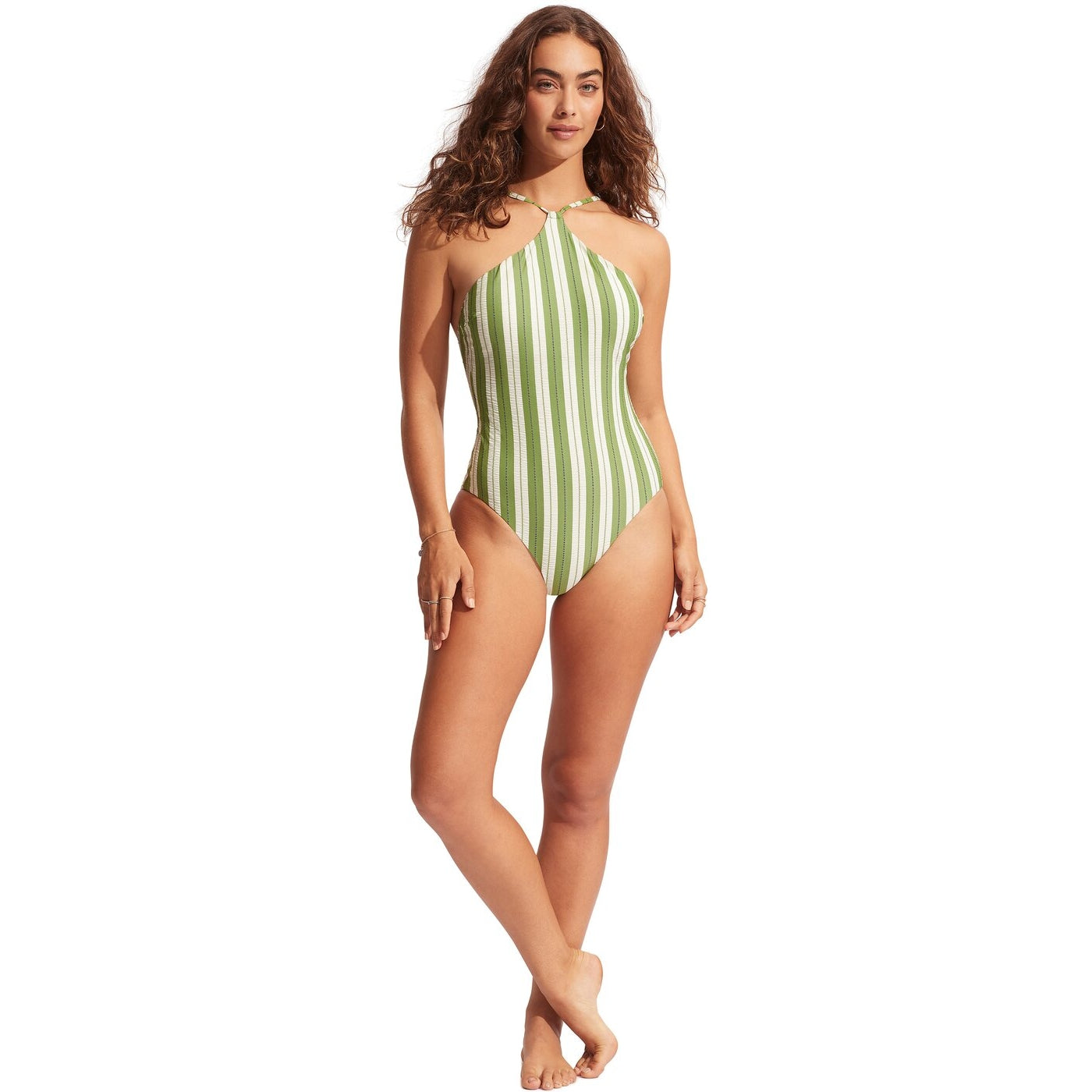 Cabana High neck One Piece OLIVEGREEN OLIVEGREEN Bild 2