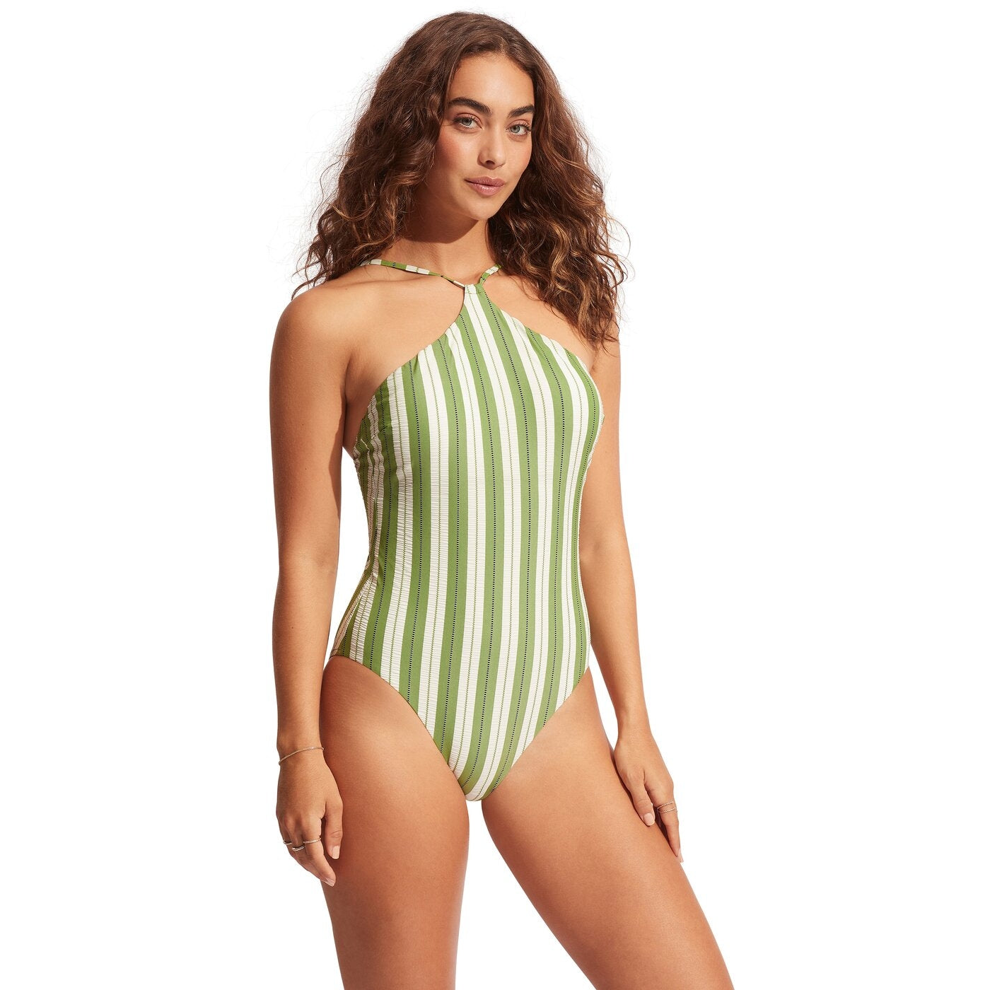 Cabana High neck One Piece OLIVEGREEN OLIVEGREEN Bild 3