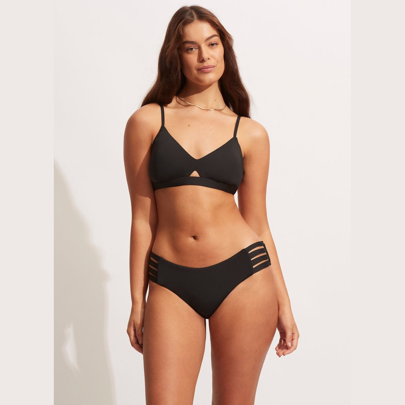 Seafolly Collective Multi Strap Hip BLACK Bild 3