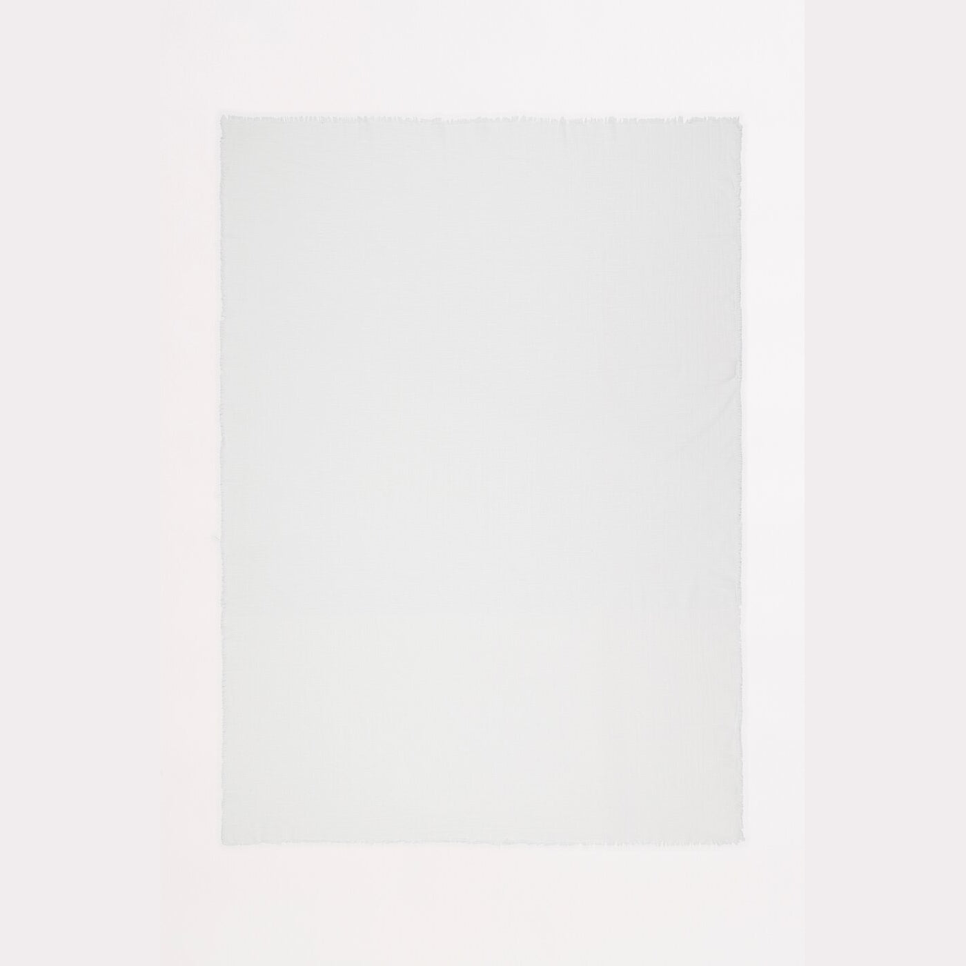 Textured Cotton Beach Wrap WHITE WHITE Bild 2