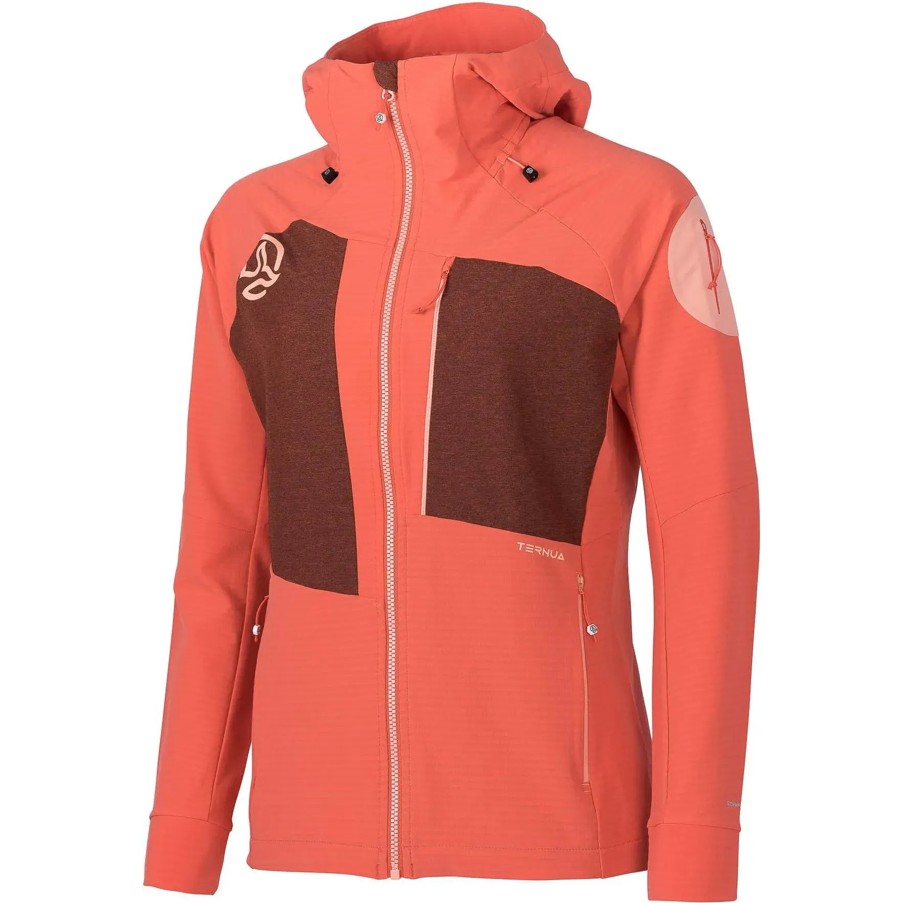 DEMINA HARD HOOD JKT W LIVING CORAL LIVING CORAL Bild 1