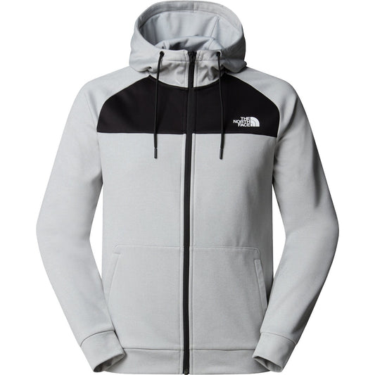 M REAXION FLEECE F/Z HOODIE - HIGH RISE GREY LIGHT HE HIGH RISE GREY LIGHT HE Bild 1