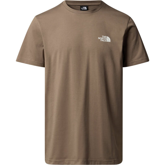 M S/S SIMPLE DOME TEE MOCHA BROWN MOCHA BROWN Bild 1
