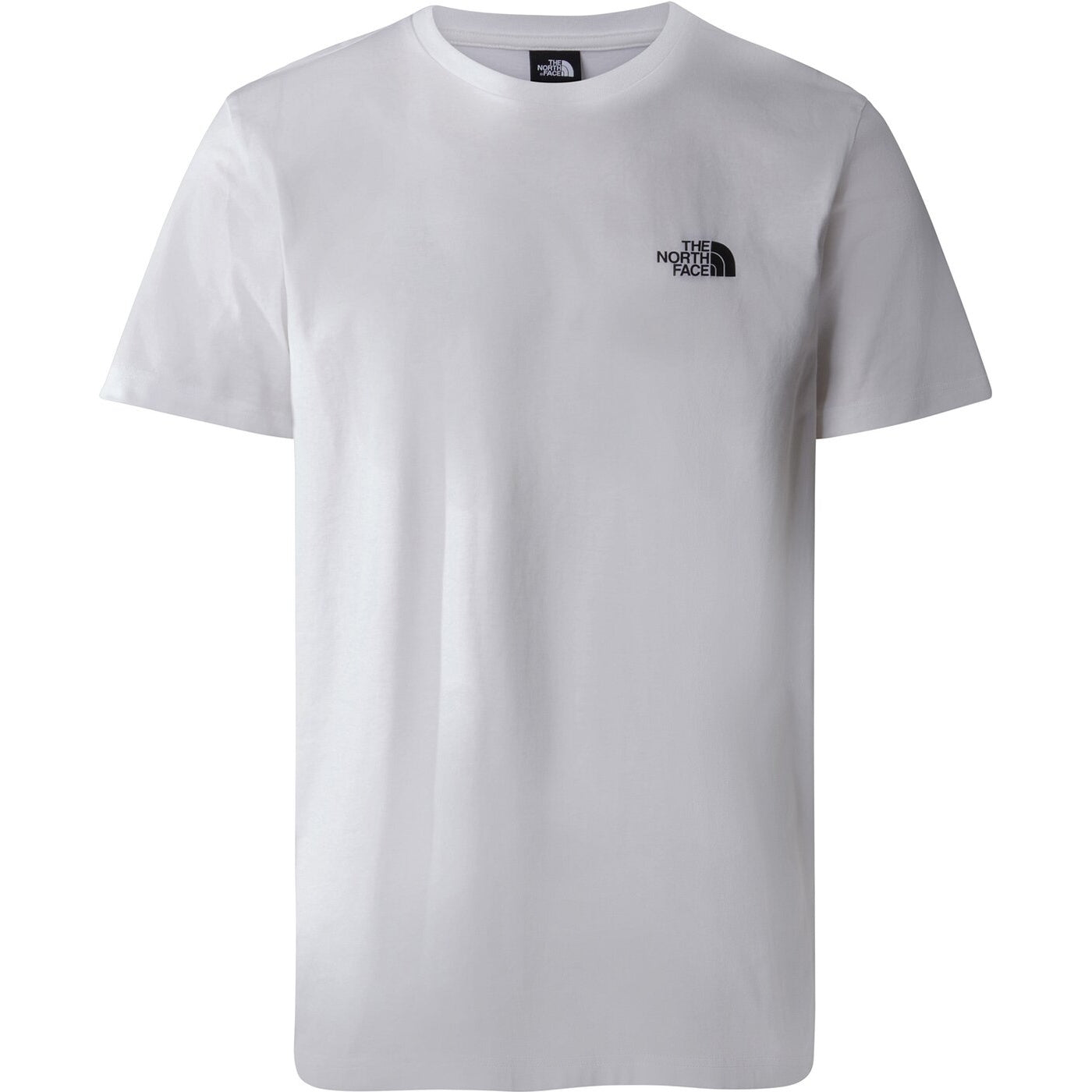 M S/S SIMPLE DOME TEE TNF WHITE TNF WHITE Bild 1