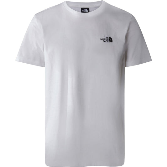 M S/S SIMPLE DOME TEE TNF WHITE TNF WHITE Bild 1