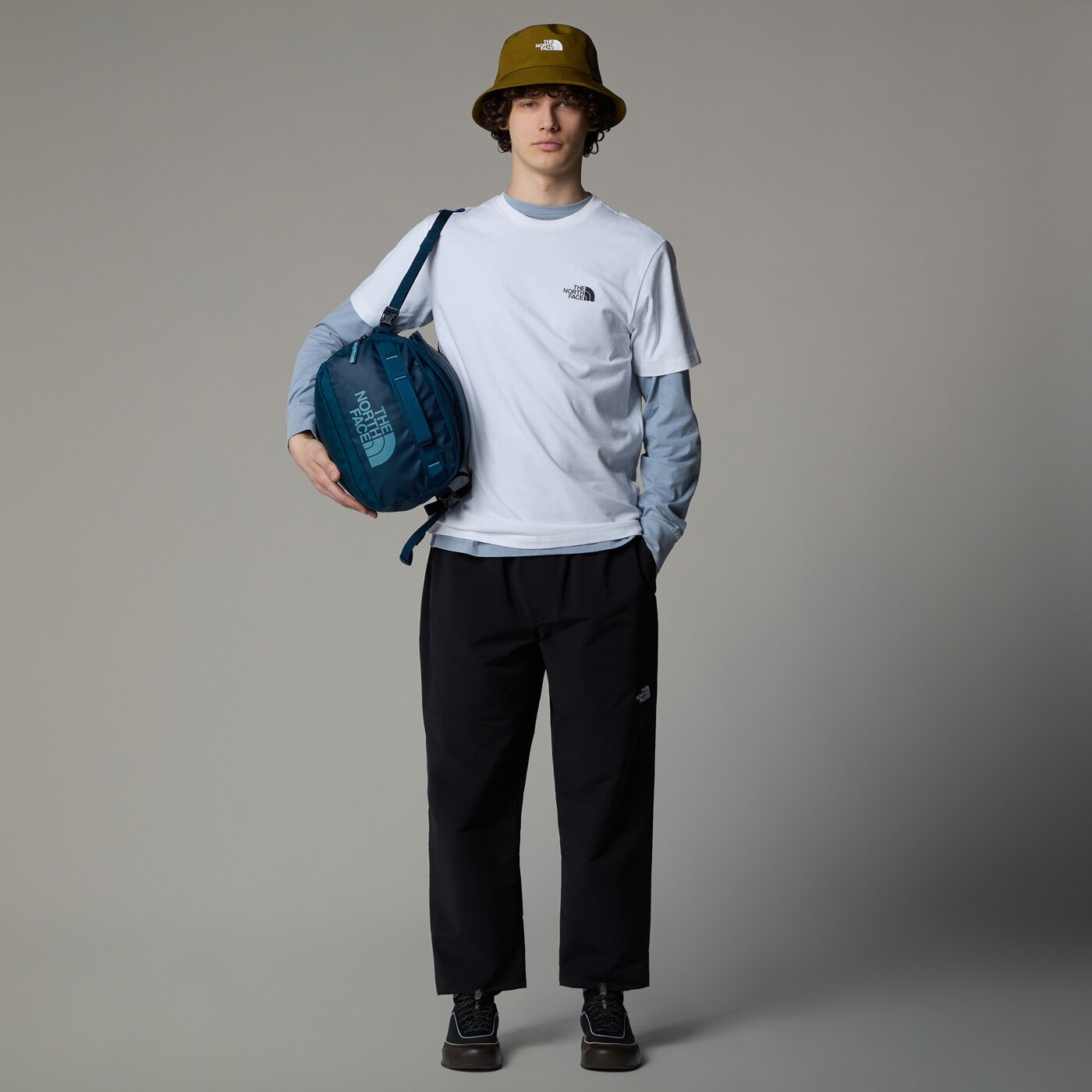 M S/S SIMPLE DOME TEE TNF WHITE TNF WHITE Bild 3