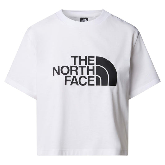W S/S EASY RELAXED CROPPED TEE TNF WHITE TNF WHITE Bild 1