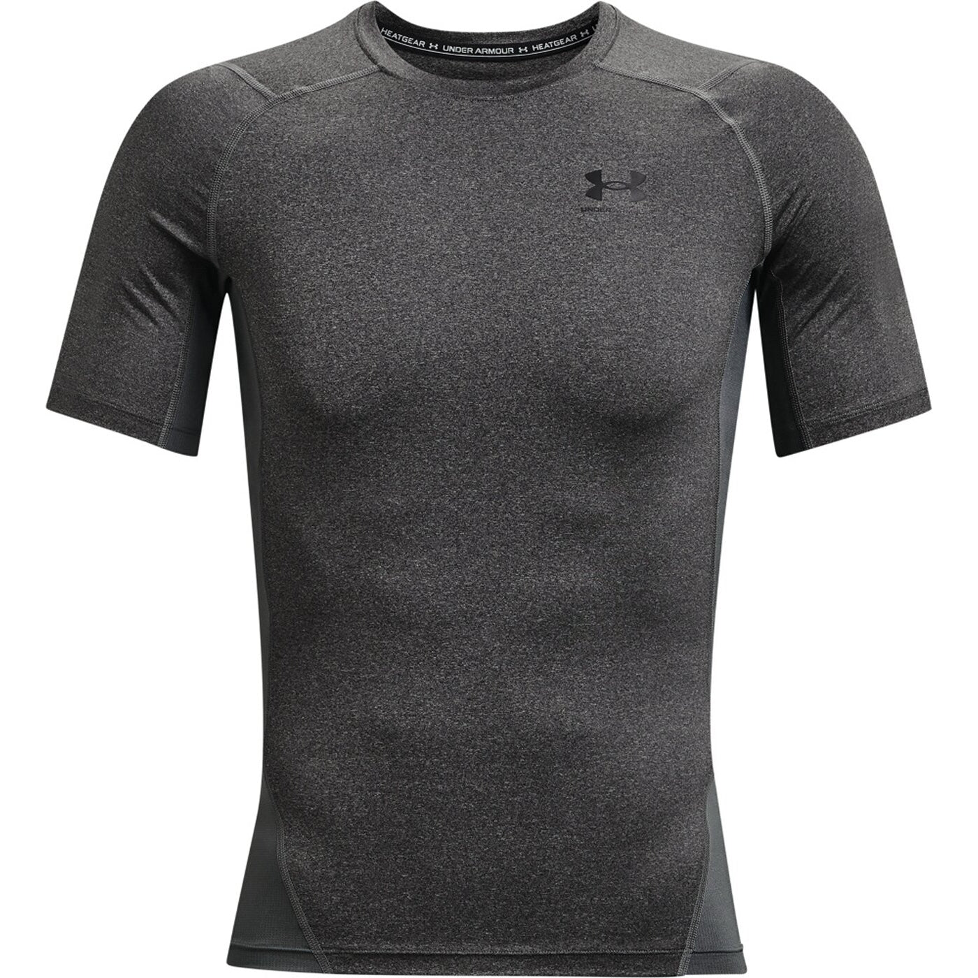 UA HG ARMOUR COMP SS CARBON HEATHER CARBON HEATHER Bild 1