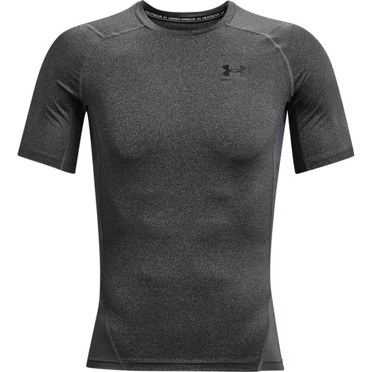 UA HG ARMOUR COMP SS CARBON HEATHER CARBON HEATHER Bild 1