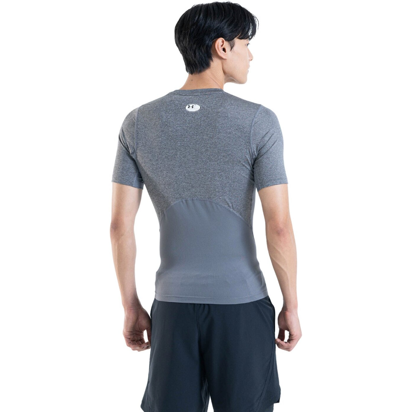 UA HG ARMOUR COMP SS CARBON HEATHER CARBON HEATHER Bild 7