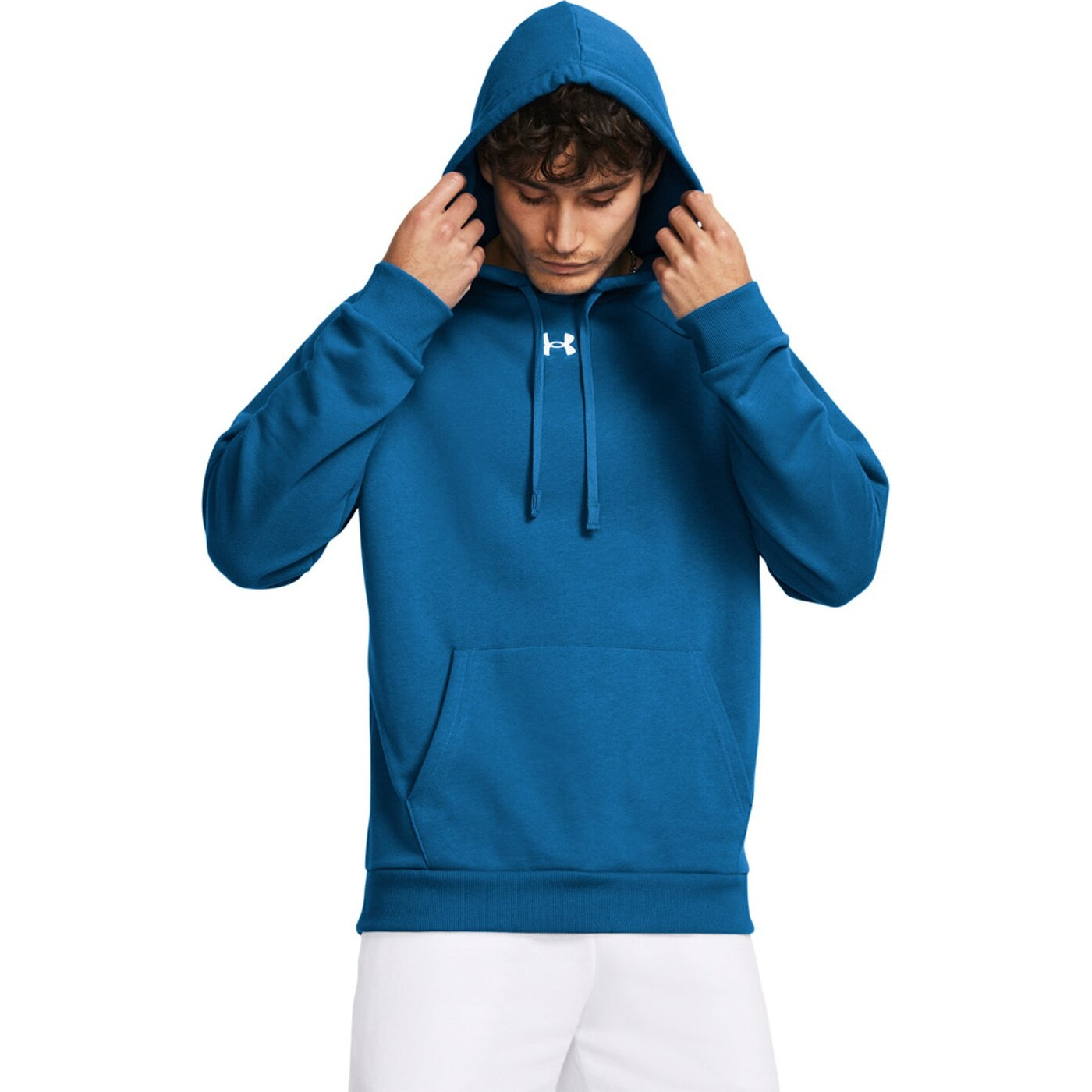 UA RIVAL FLEECE HOODIE PHOTON BLUE PHOTON BLUE Bild 1