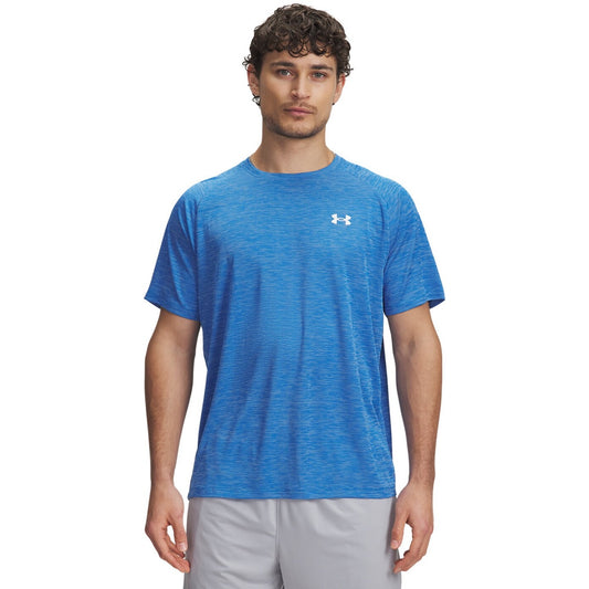 UA TECH TEXTURED SS BLUE ATLANTIS BLUE ATLANTIS Bild 1