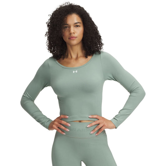 UA VANISH SEAMLESS LS SILICA GREEN SILICA GREEN Bild 1