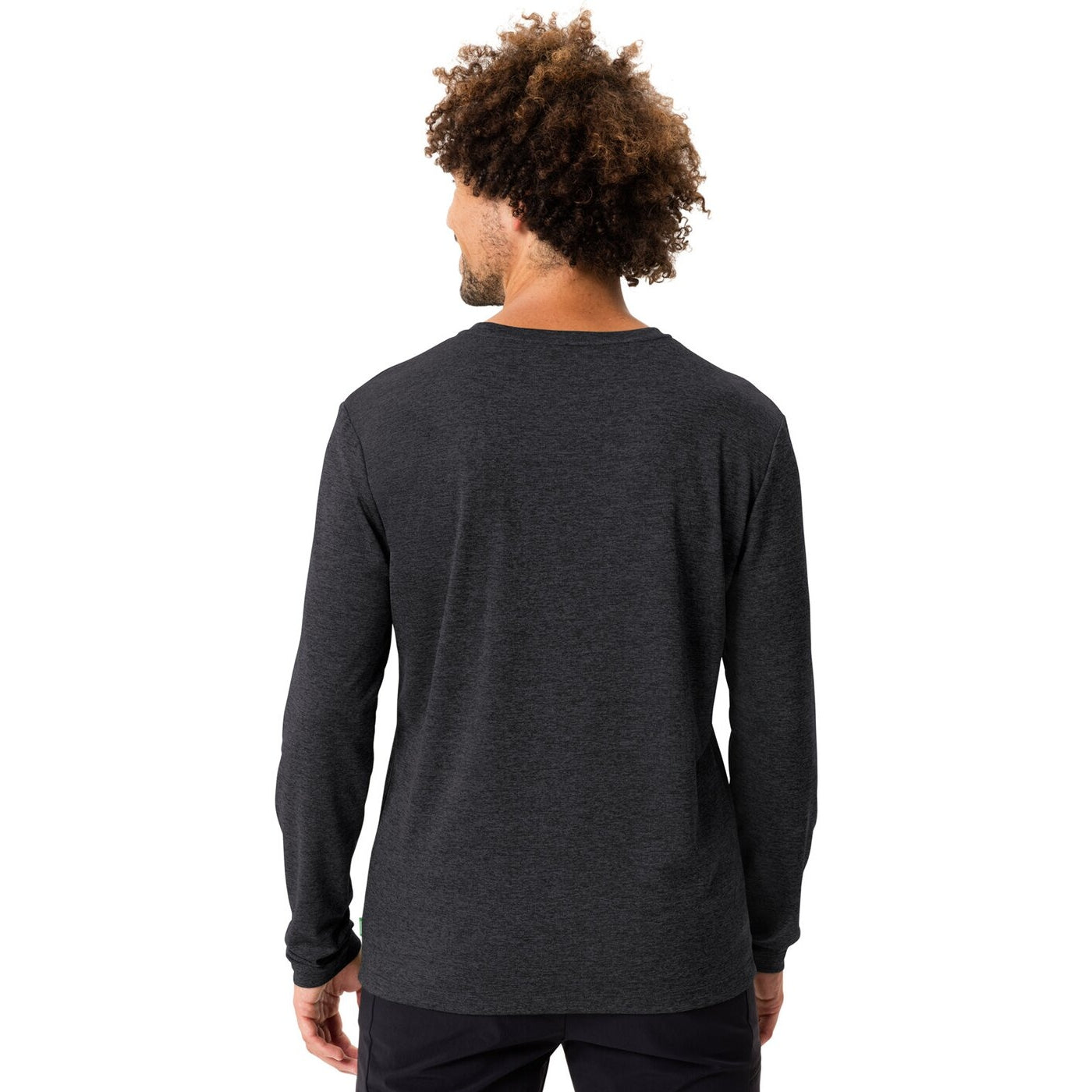 Me Essential LS T-Shirt BLACK BLACK Bild 4