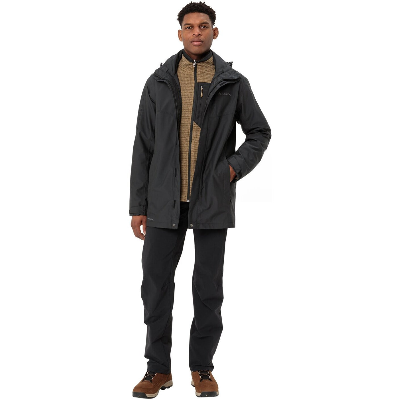 Me Idris 3in1 Parka III BLACK/OAT BLACK/OAT Bild 4