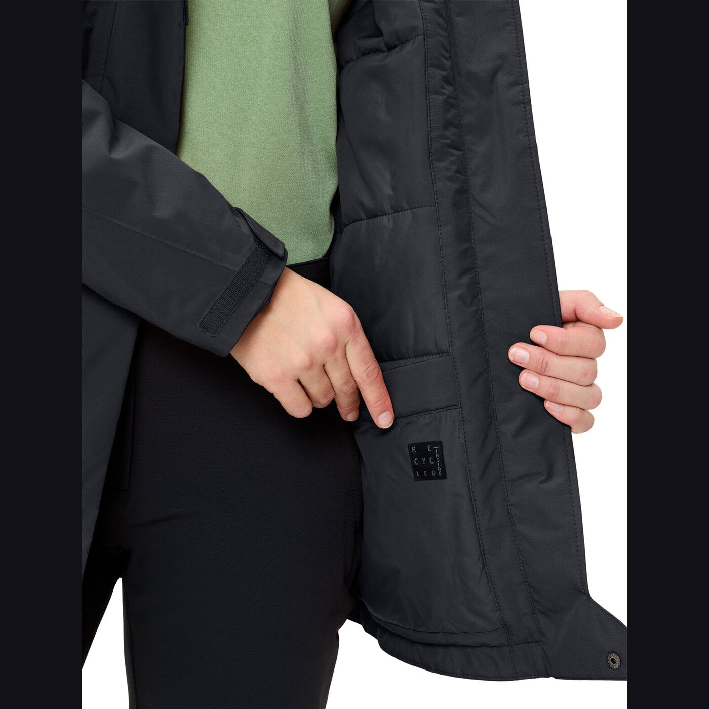 Wo Rosemoor Padded Parka PHANTOM BLACK PHANTOM BLACK Bild 7