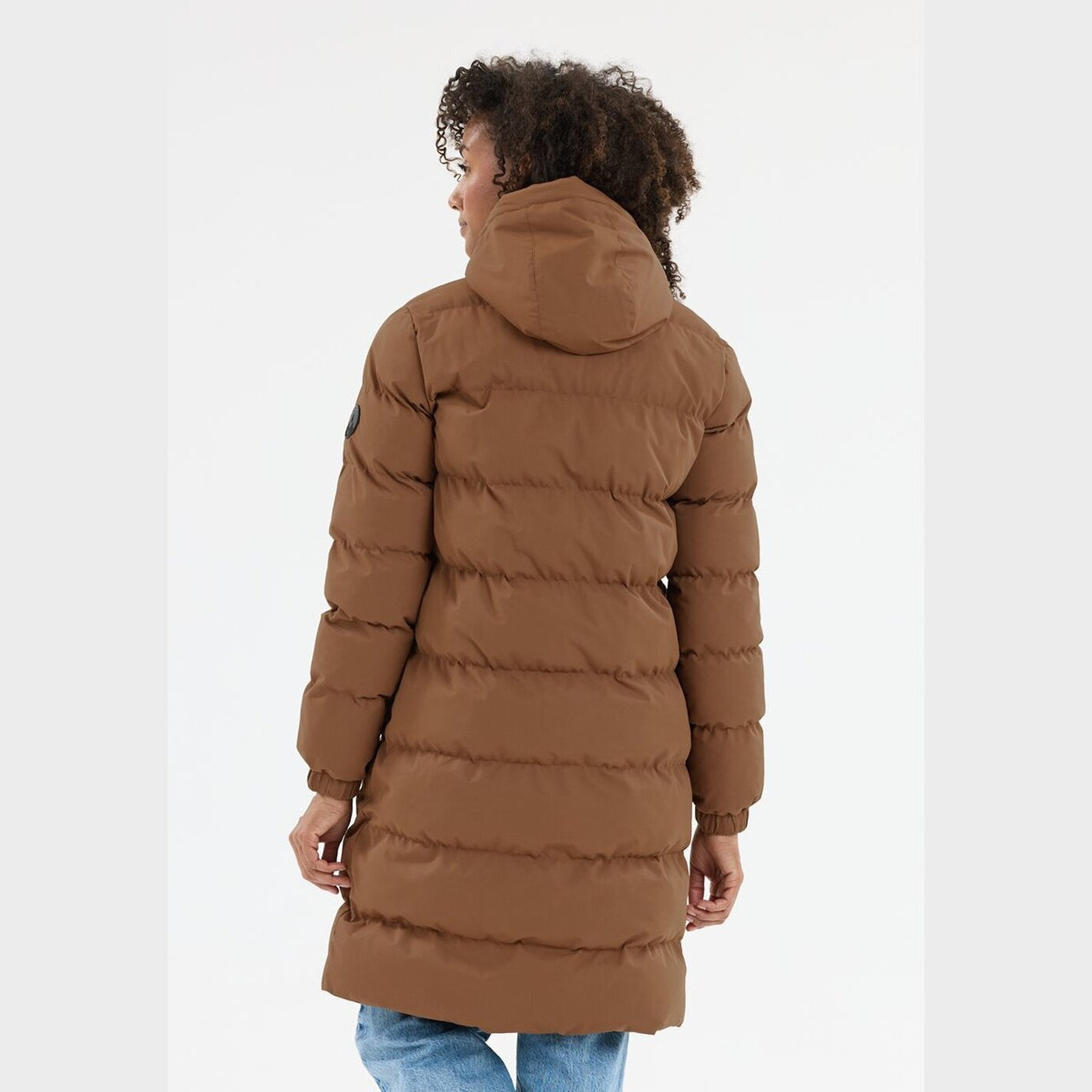 Abella W Long Padded Jacket SOFT SILT SOFT SILT Bild 4