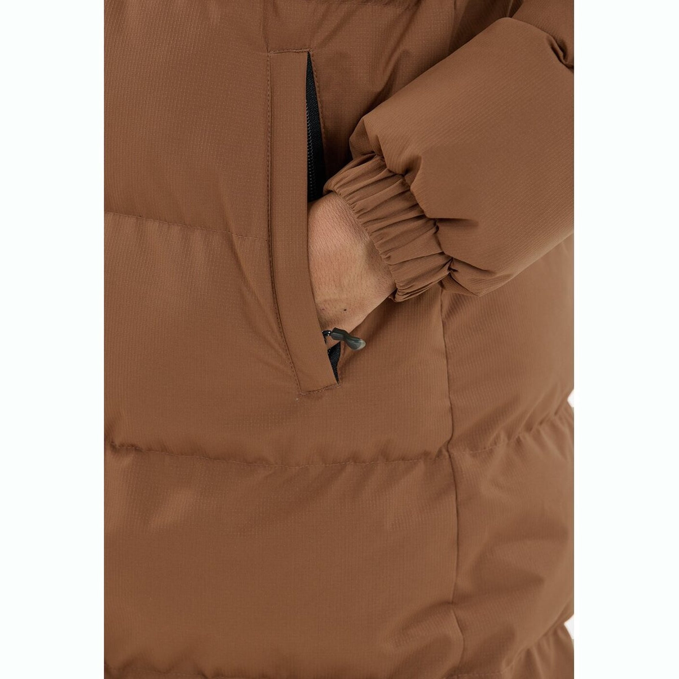 Abella W Long Padded Jacket SOFT SILT SOFT SILT Bild 8