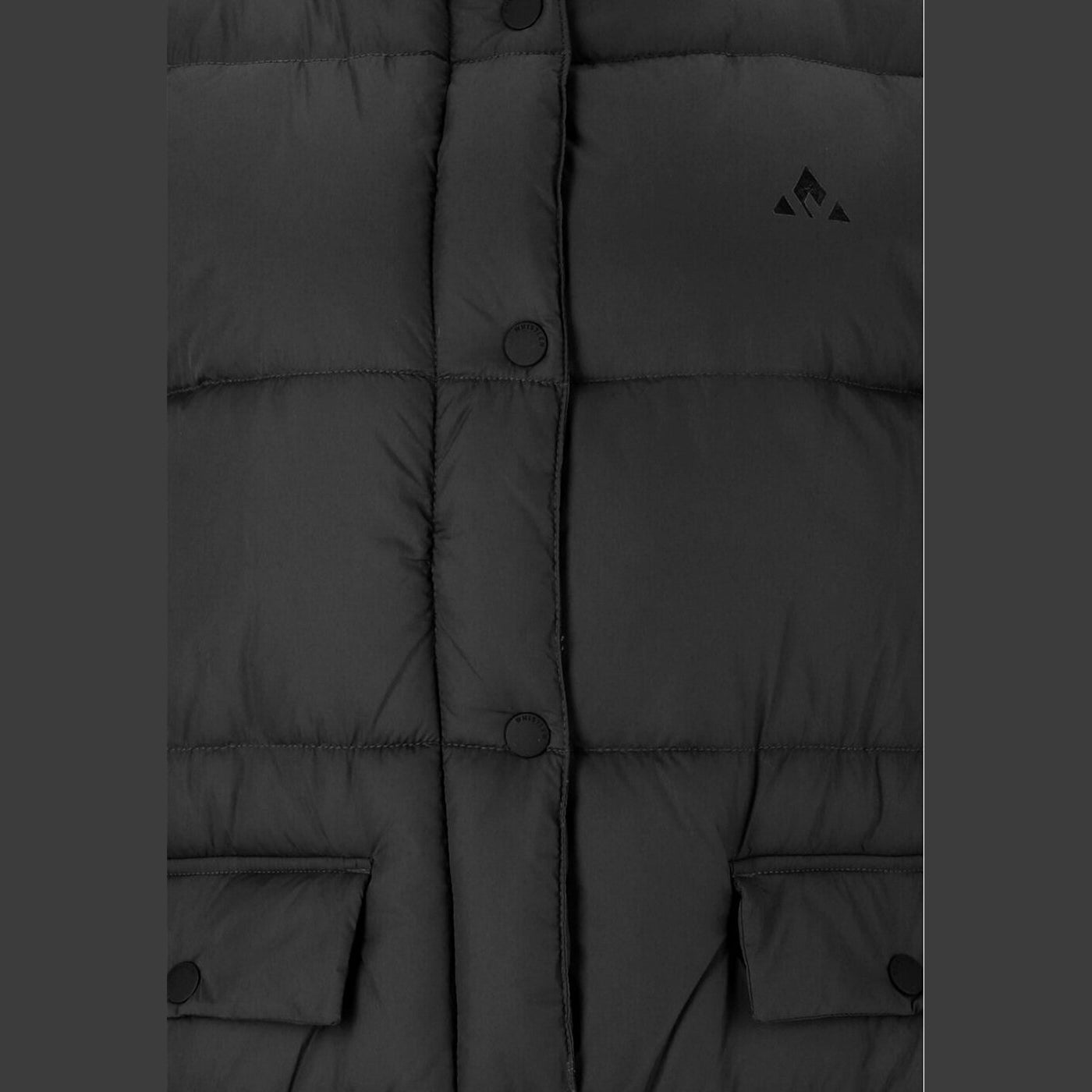 Amaretto W Long Puffer Vest BLACK BLACK Bild 7