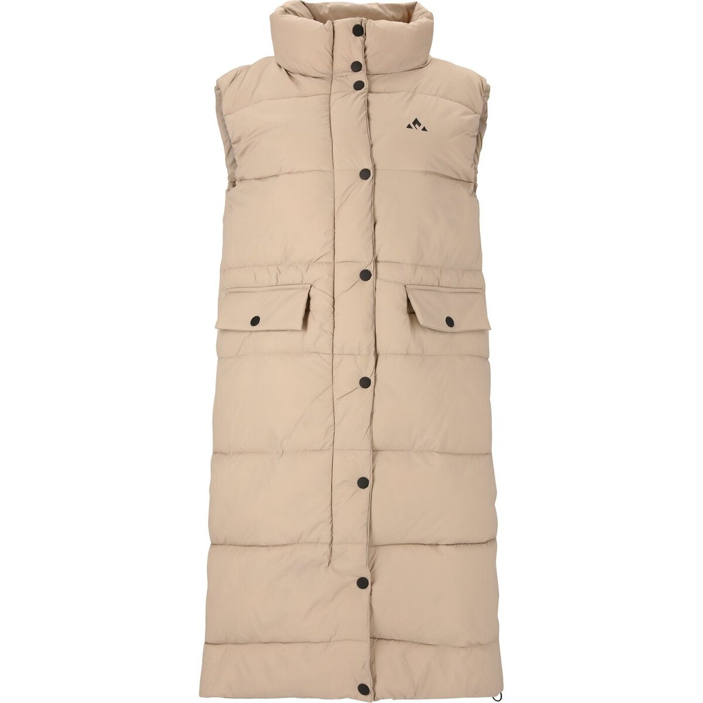 Amaretto W Long Puffer Vest SIMPLY TAUPE SIMPLY TAUPE Bild 1