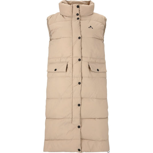 Amaretto W Long Puffer Vest SIMPLY TAUPE SIMPLY TAUPE Bild 1