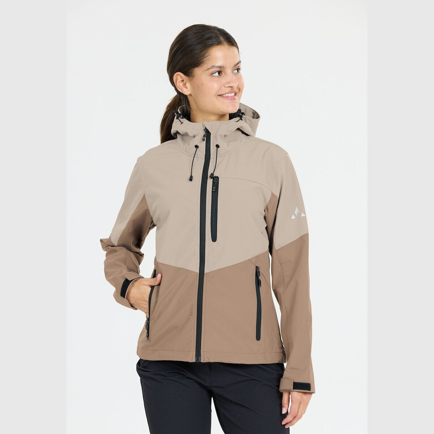 Rosea V2 W Softshell Jacket W-Pro 8000 ISLAND FOSSIL ISLAND FOSSIL Bild 3